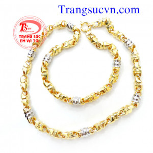 Dây chuyền vàng tây 10k
