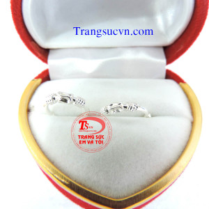 Bông tai bạc đẹp