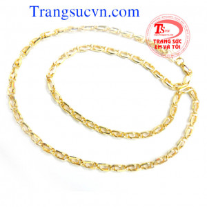Dây chuyền vàng nam đeo mặt