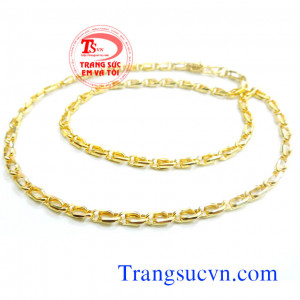 Dây chuyền vàng nam đeo mặt