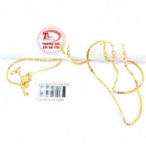 Dây chuyền vàng nữ mảnh đẹp