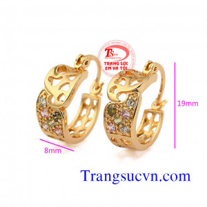 Hoa tai vàng đẹp