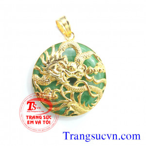 Mặt dây dây chuyền rồng nam