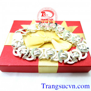 Lắc bạc nam nam đẹp