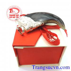 Bạc 925  Móng bằng nhựa