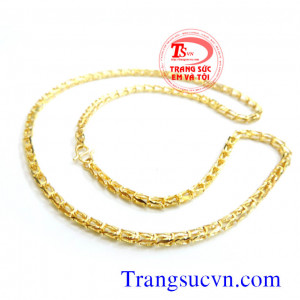 Dây chuyền cho nam,vàng tây 10k