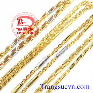 Dây chuyền cho nam,vàng tây 10k