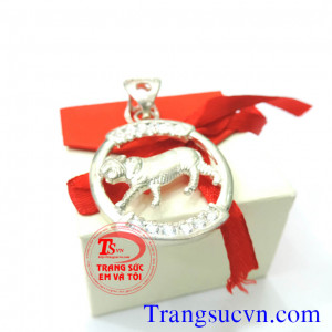 Mặt hổ bằng bạc đẹp