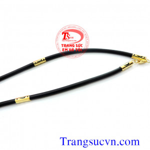 Dây cao su bọc vàng tây