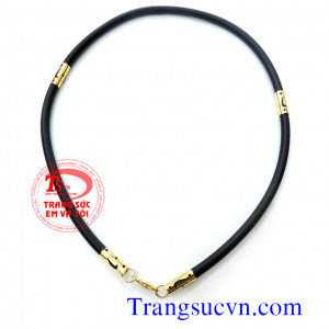 Dây cao su bọc vàng tây