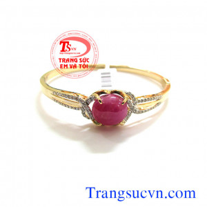 Vòng tay đá quý ruby