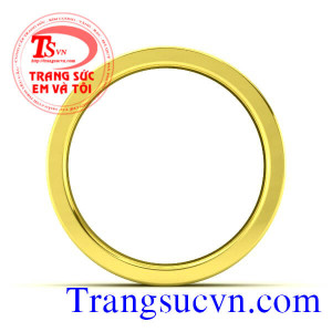 Nhẫn hoa văn may mắm