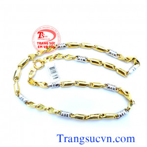 Bán dây chuyền vàng tây 10k 12k 14k 18k vàng nhập khẩu, đặt dây chuyền nam theo yêu cầu>