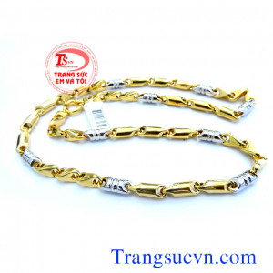 Bán dây chuyền vàng tây 10k 12k 14k 18k vàng nhập khẩu, đặt dây chuyền nam theo yêu cầu>