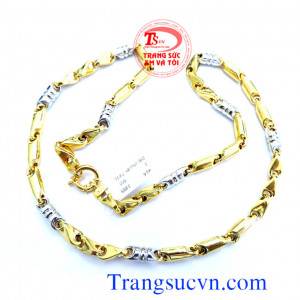 Bán dây chuyền vàng tây 10k 12k 14k 18k vàng nhập khẩu, đặt dây chuyền nam theo yêu cầu>