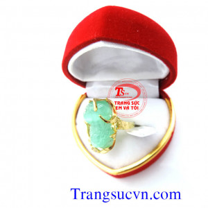 Nhẫn nữ vàng tây vàng 10k gắn tỳ hưu 