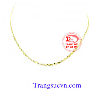 Dây chuyền nữ vàng