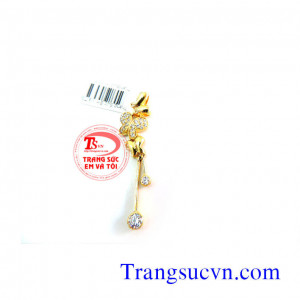 Mặt dây vàng tây