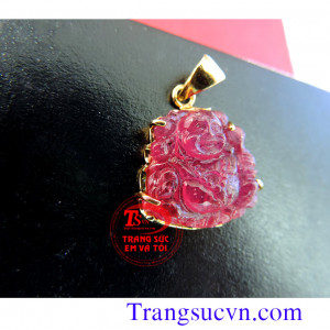 Phật ruby bọc vàng tây 10k,Mặt dây Phật saphir thiên nhiên vàng 10k,mat day mat phat,mat day,mat ngoc,mat da quy,mat tu nhien