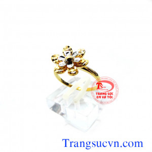 Nhẫn nữ vàng tây 10k