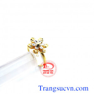 Nhẫn nữ vàng tây 10k