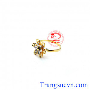 Nhẫn nữ vàng tây 10k