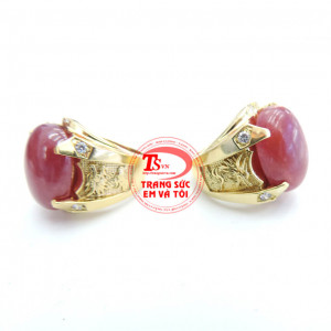 Nhẫn nam ruby rồng
