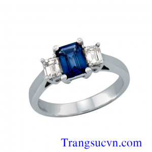 Nhẫn đá topaz đẹp