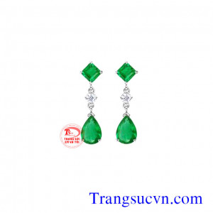 Vòng tai Emerald