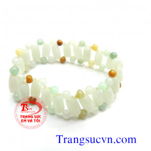 Chuỗi hạt Ngọc Jadeite thiên nhiên