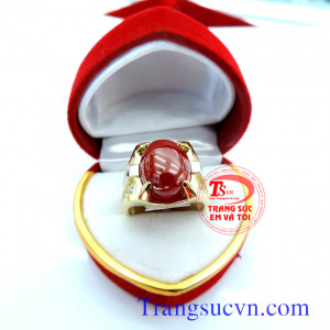 Nhẫn nam giá tốt   Loại sản phẩm: Nhẫn nam vàng tây  Thương Hiệu: Trang Sức Em Và Tôi  Loại vàng: Vàng tây 10k  - Trọng lượng vàng: ?  - Size tay: ?  Loại đá: Đá Tổng hợp.  - Số lượng: 01 Viên  Bảo hành: Có  Phạm vi bán: Toàn Quốc  Thanh toán: Thanh toán 