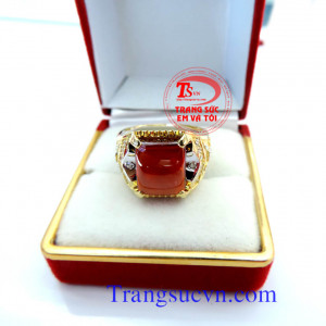 Loại sản phẩm: Nhẫn nam vàng tây  Thương Hiệu: Trang Sức Em Và Tôi  Loại vàng: Vàng tây 10k  - Trọng lượng vàng: ?  - Size tay: ?  Loại đá: Đá Tổng hợp.  - Số lượng: 01 Viên  Bảo hành: Có  Phạm vi bán: Toàn Quốc  Thanh toán: Thanh toán khi nhận hàng  (Thờ