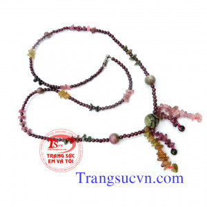 Vòng cổ đá Tuormaline