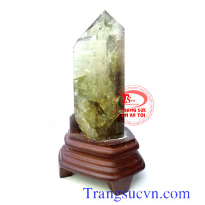 Trụ thạch anh vàng tự nhiên