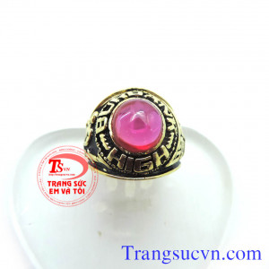 Nhẫn nam vàng tây