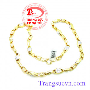 Dây chuyền vàng nam tính