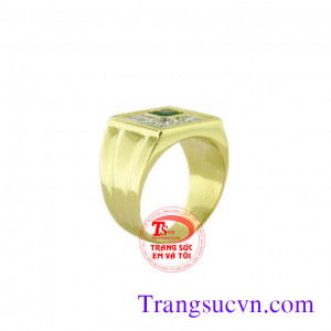 Qua năng lực kích thích hoạt động não bộ và tăng cường trí nhớ, Emerald giúp ta ra quyết định chính xác hơn. Nhẫn vàng 14k -đá emerald thiên nhiên