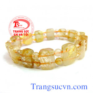 Chuỗi thạch anh tóc vuông