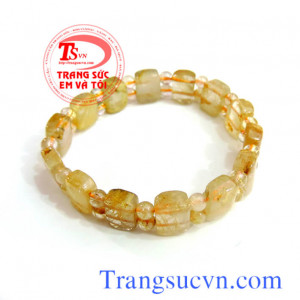 Chuỗi thạch anh tóc vuông