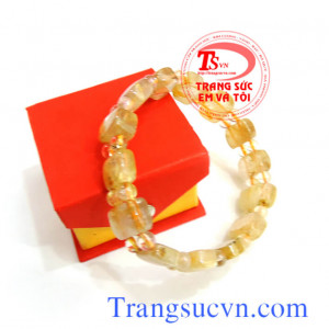 Chuỗi thạch anh tóc vuông