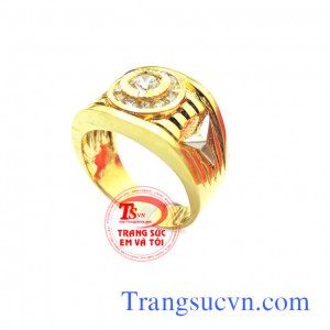 Chiếc nhẫn vàng nam giá tốt