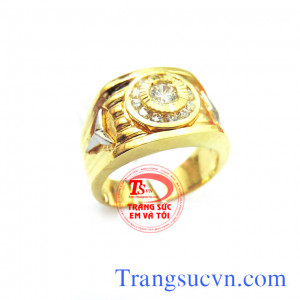 Chiếc nhẫn vàng nam giá tốt