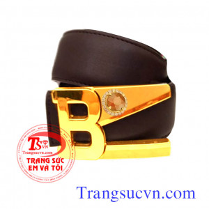 Mặt thắt lưng vàng tây, đá quý