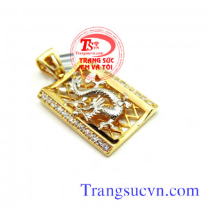 Mặt rồng vàng trắng