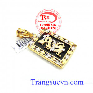 Mặt rồng vàng nam nổi