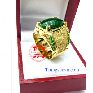 Nhẫn nam rồng phượng đẹp