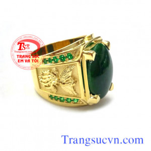 Nhẫn nam rồng phượng đẹp