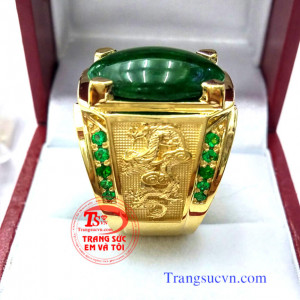 Nhẫn nam rồng phượng đẹp