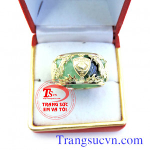 Nhẫn logo theo yêu cầu