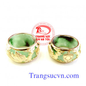 Nhẫn logo theo yêu cầu